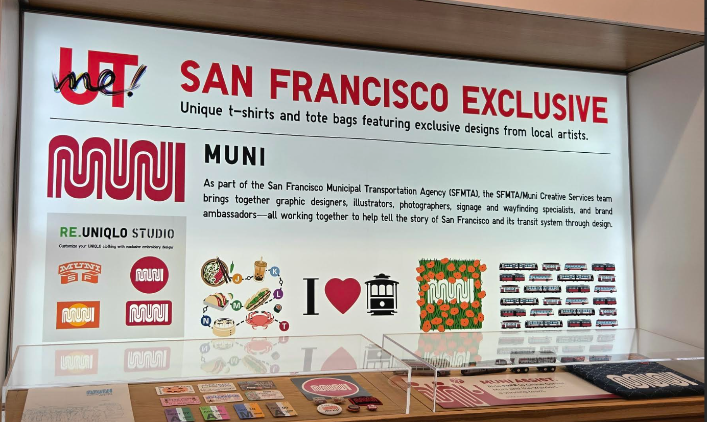 What to know about the Muni-themed clothes and totes at Uniqlo’s new downtown st...